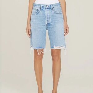 Agolde 90s Mid Rise Loose Shorts in Swapmeet  (MSRP $148) Size 24 NWT